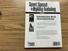 Sport Speed and Agility Training 2nd Ed PB Cissik Barnes Coaches Choice 2010