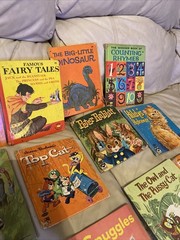 Lot of 21 Vintage Children’s Books 1950s 60s 70s Wonder Books Tip-top Rand Mcnal