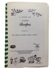 1984 WEST IREDELL HIGH SCHOOL WARRIOR BAND COOKBOOK, STATESVILLE, NC