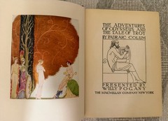 *VINTAGE* Adventures of Odysseus & Troy (Macmillan, 1918) Padraic Colum HC Book