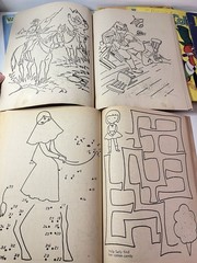 Vintage Coloring Book Lot 60s 70s VTG CHRISTMAS | Birds | Big Whooper | UNUSED