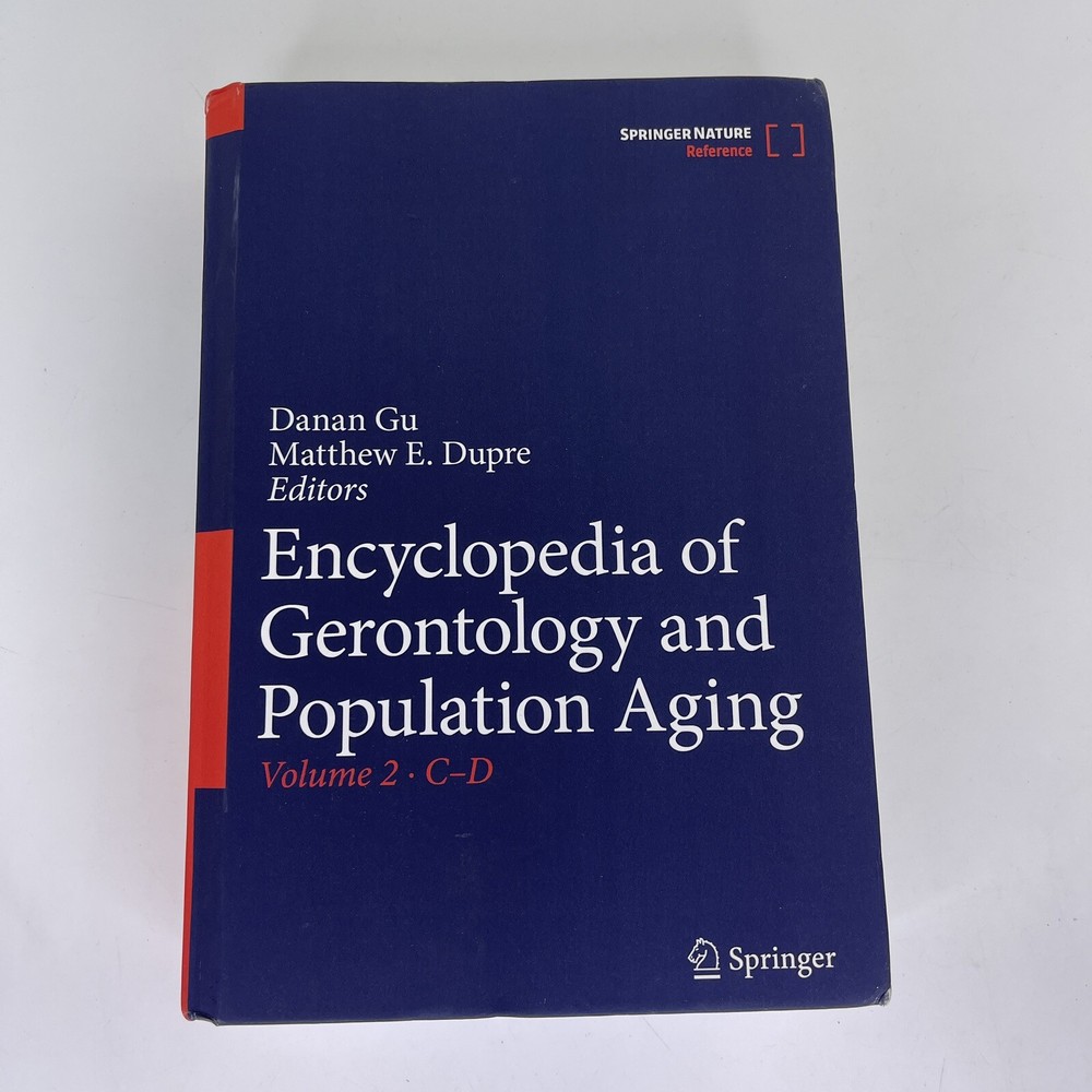 Encyclopedia of Gerontology and Population Aging Volume 2 C-D English Hardcover