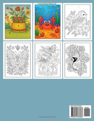 New 2026 Color by Number Adult Coloring Book: Large Print Simple Color by Number