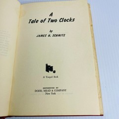 A Tale of 2 Clocks – James H Schmitz – 1962 HC/DJ Book Club Edition