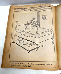 VTG Early America Coloring Book 64 pages/14 pages colored Saalfeld Artcraft