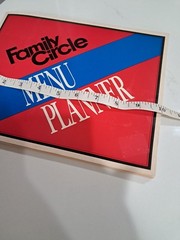 VINTAGE 1978 Family Circle Menu Planner ~ Premium Edition ~ EUC!