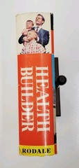 Vintage 1957 The Health Builder by J.I. Rodale, Illustrated Health Encyclopedia
