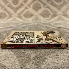 A Holiday For Murder Mystery Paperback Book by Agatha Christie Suspense 1962