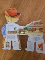 YOUNG KIDS BOOK-Cowboy by Giovanni Caviezel (2009, Children’s Board Books)