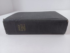 Holy Bible KJV Self Pronouncing Edition National Bible Press 1940s HB
