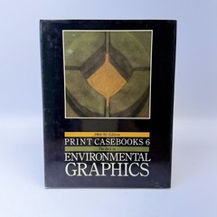Print Casebooks 6 1984/85 Environmental Graphics Susan Braybrooke Hardcover DJ