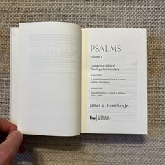 Psalms Volume I: Evangelical Biblical Theology Commentary by James M. Hamilton