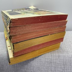 The Saint 6 book lot by Leslie Charteris Vintage 1930s 40s Paperbacks Avon