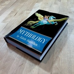 Mythology by Edith Hamilton & Steele Savage Vintage 1942 Edition Hardcover Book
