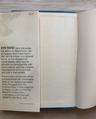 AYN RAND The Virtue of Selfishness 1st Edition 1st Printing 1964 HC/DJ FINE Rare