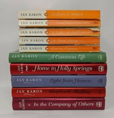 Jan Karon Books 10 in Lot 5 Hardcover 5 Paperback Mitford Series