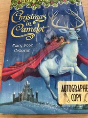 Christmas In Camelot Hardcover Autographed Mary Pope Osborne