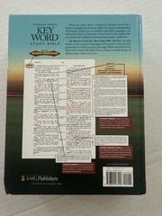 Hebrew-Greek Key Word Study Bible NIV Zodhiates & Baker AMG Publishers H/C 1996