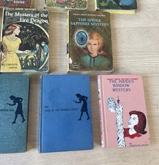VTG Lot of 11 Nancy Drew Mystery Matte Cover HC Books Carolyn Keene 1930s-1960s