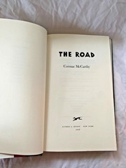 The Road – Cormac McCarthy – TRUE Stated 1st Edition / Print Hardcover