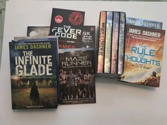 James Dashner Lot Complete Maze Runner, Maze Cutter, Morality Doctrine + EXTRAS