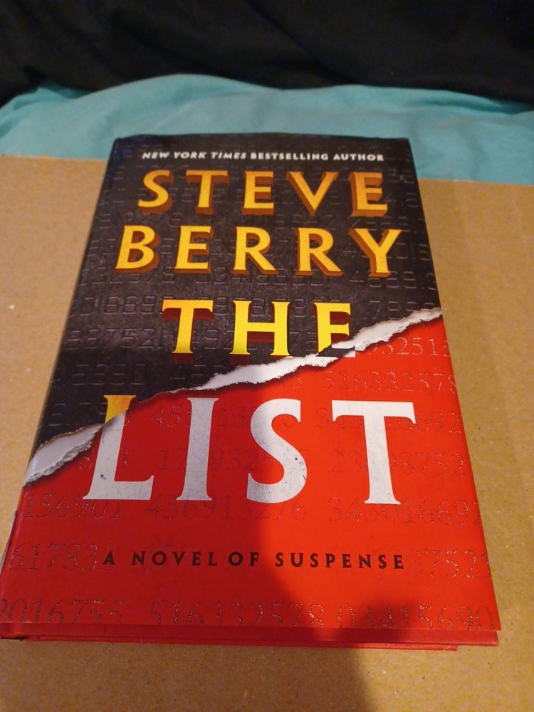 List by Steve Berry (2025, Hardcover)
