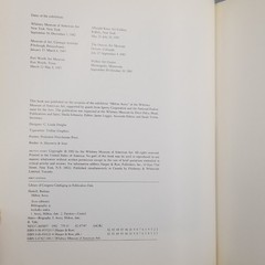 Milton Avery 1982 Whitney Exhibition Catalog 1st Ed – Press Release Included
