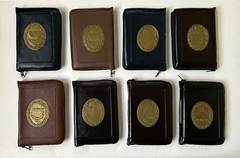 Holy Quran Arabic Pocket Size with Zipper Faux Leather 3.5”x 5.5”