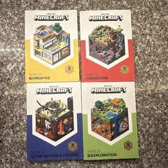 Mojang Minecraft Guide Collection Box Set Creative Redstone Exploration Nether