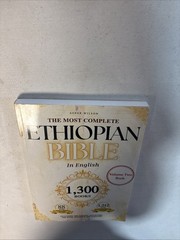 THE COMPLETE ETHIOPIAN BIBLE in English Scriptures volume 2 paper back Plz Read!
