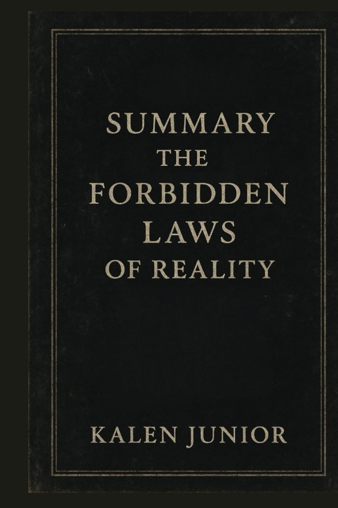SUMMARY, the FORBIDDEN LAWS of REALITY