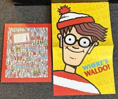 WHERE’S WALDO? THE SUPER SIX! MARTIN HANDFORD SIX BOOKS, A POSTER, AND A PUZZLE!