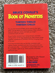 Lot of 5 1990s Bruce Coville PB Book of Monsters / Ghosts / Aliens / Nightmares