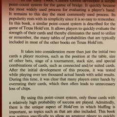 Texas Hold’em Made Easy by Walt Hazelton Paperback Card Games Poker Book