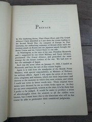 The Hinge of Fate Winston S. Churchill 1950 WWII History Houghton Mifflin