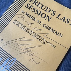 FREUD’S LAST SESSION – ACTING EDITION By Mark St. Germain *SIGNED + AUTOGRAPHED*