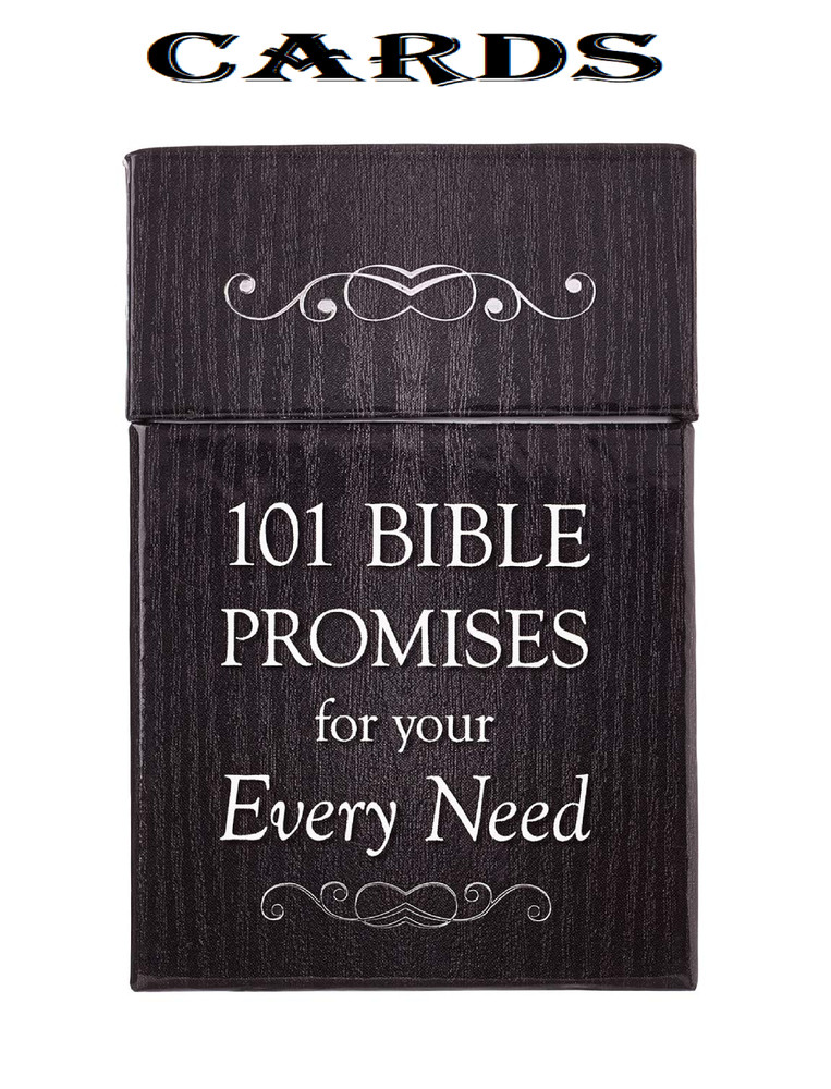 101 Bible Promises for Your Every Need, Inspirational Scripture Cards to Keep…
