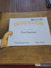 Vintage DANDELION Don Freeman – Hardcover 1967 First Edition 5th Printing book