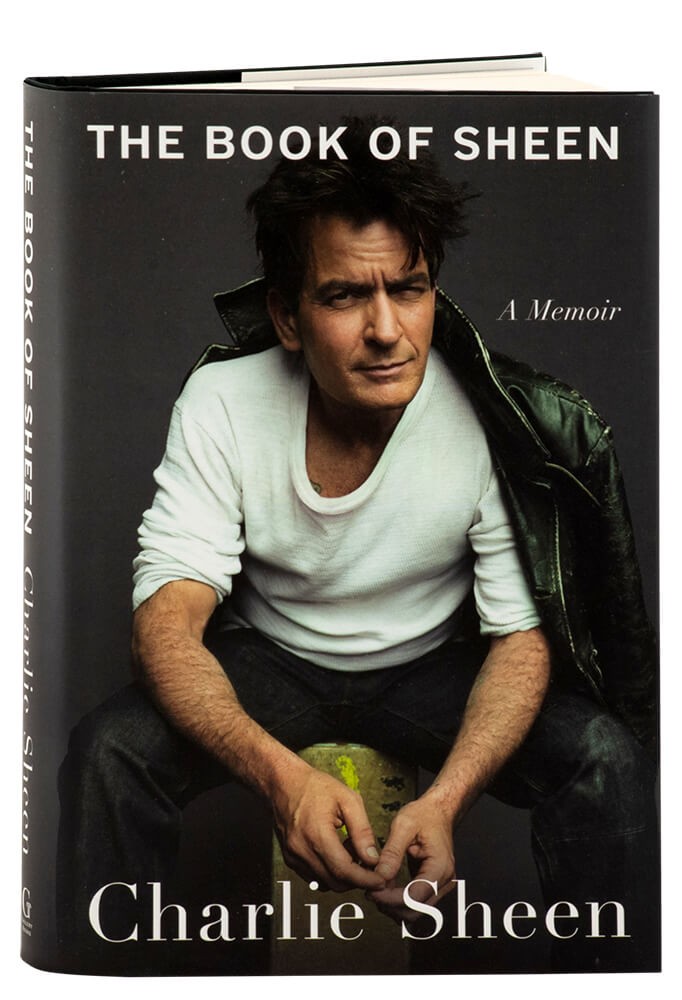 Charlie Sheen – The Book of Sheen: A Memoir Hardcover Book