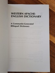 Western Apache-English Dictionary – Bray – Bilingual Native American Language