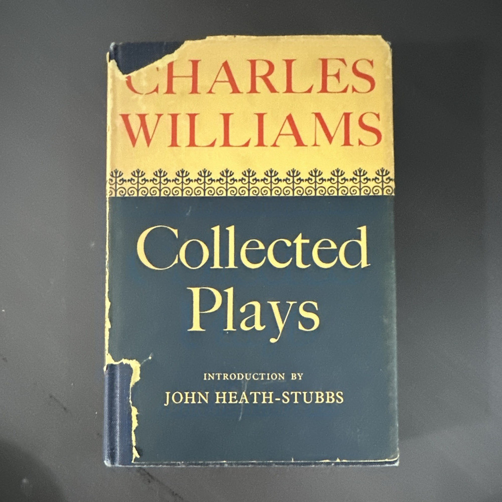 Charles Williams Collected Plays Oxford Drama Oxford Univ Press 1963 HC DJ