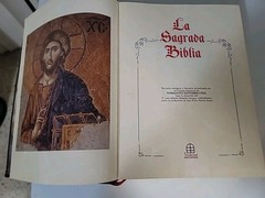 Sagrada Biblia By Terranova Don Felix Torres Amat Leather Rare Vintage 1992