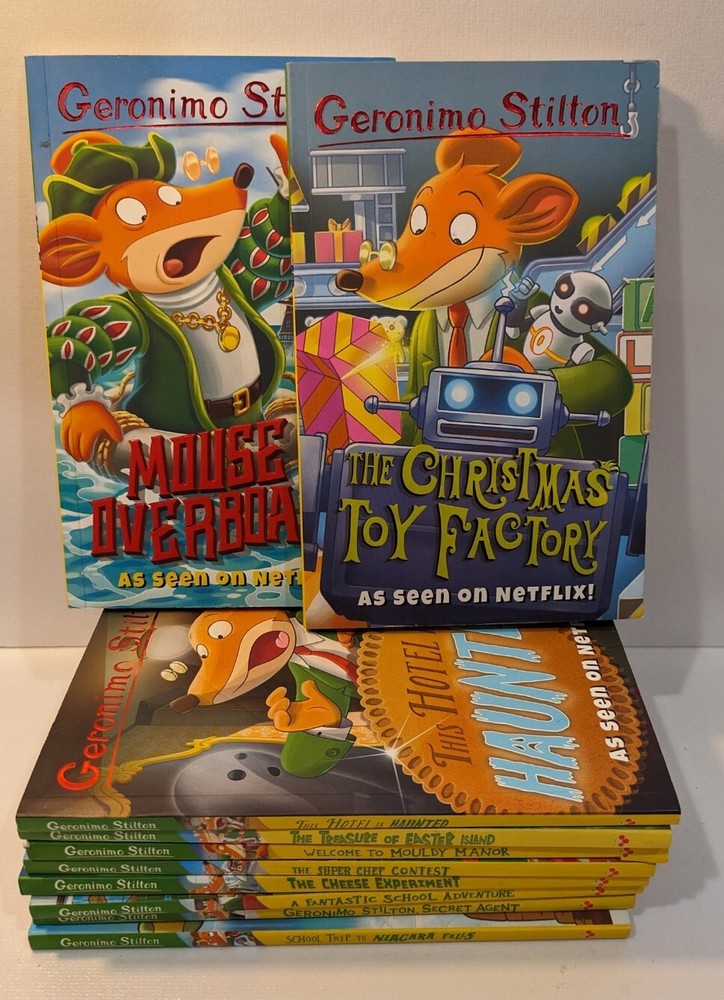 Geronimo Stilton 10 Book Collection – Series 2 – UK Sweet Cherry Publishing