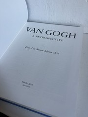 Van Gogh: A Retrospective Edited by Susan Alyson Stein 1986 Park Lane Hardcover