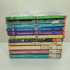 ANIMORPHS K.A. Applegate PB Book Lot Set of 11