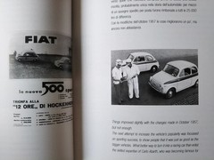Fiat 500 History Book 2007 Alfa Romeo Ferrari Lancia Color 190pp Italian