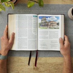 NKJV Study Bible, Hardcover, Burgundy, Full-Color, Comfort Print: The…