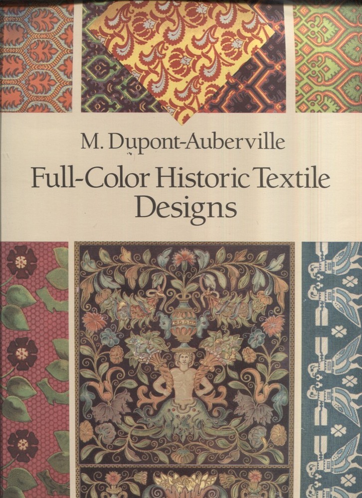 Full Color Historic Textile Designs (Dover Pictorial Archive Series)