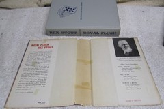 4 Rex Stout Royal Flush BCE Nero Wolfe Omnibus Vtg HCDJ Viking 1965 DJ 3 Aces +