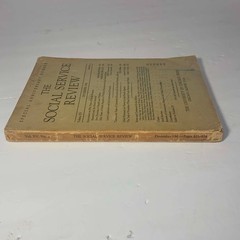 University of Chicago Press / Social Service Review / Volume XV/ December 1941